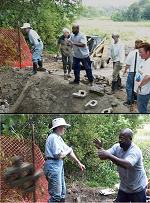Hibernaculum construction